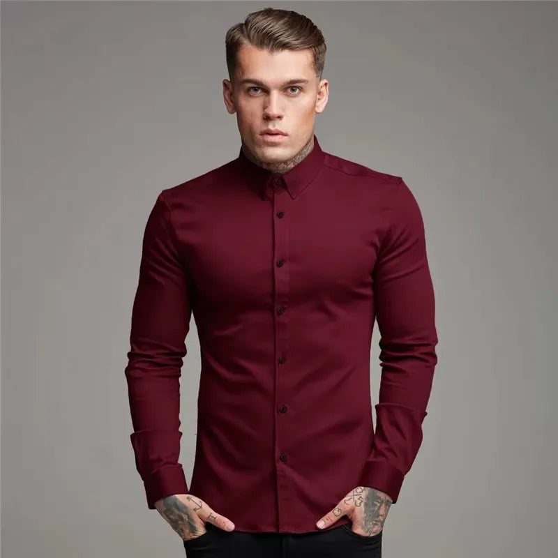 Men's Shirt Fashion Full Sleeve