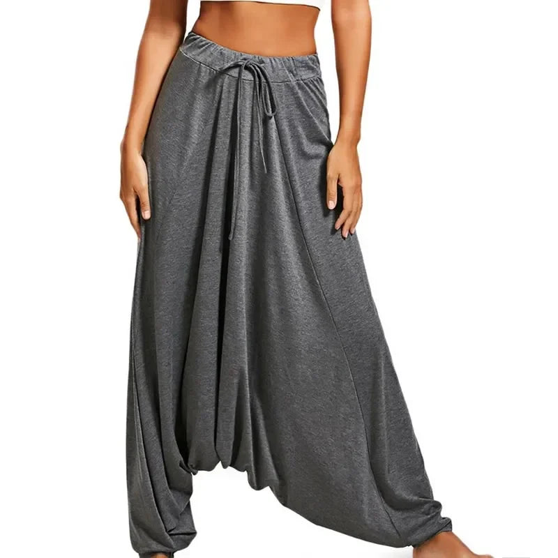 Solid Black Casual Trousers