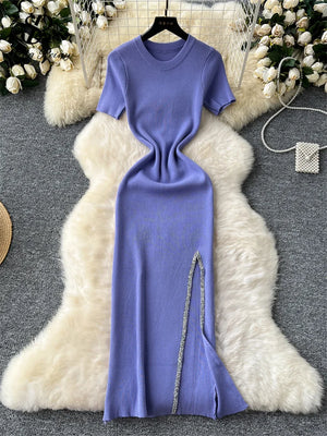 Senior Luxury Slim Dress Ladies
