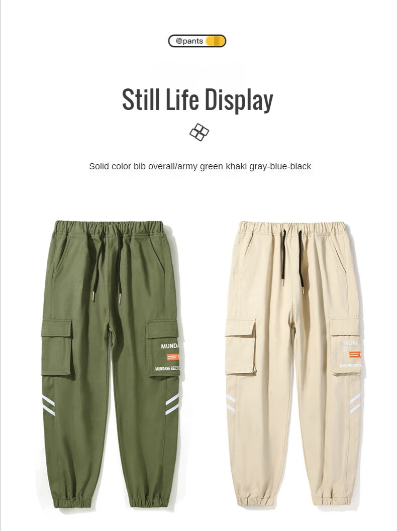 Black Cargo Pants Men