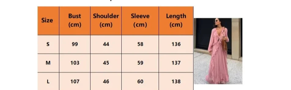Elegant Solid Multiple Flounces Full Sleeve Robes