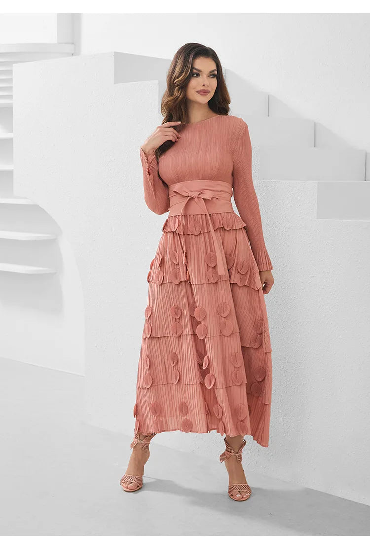 Miyake Pleated Socialite Shell Women Clothing