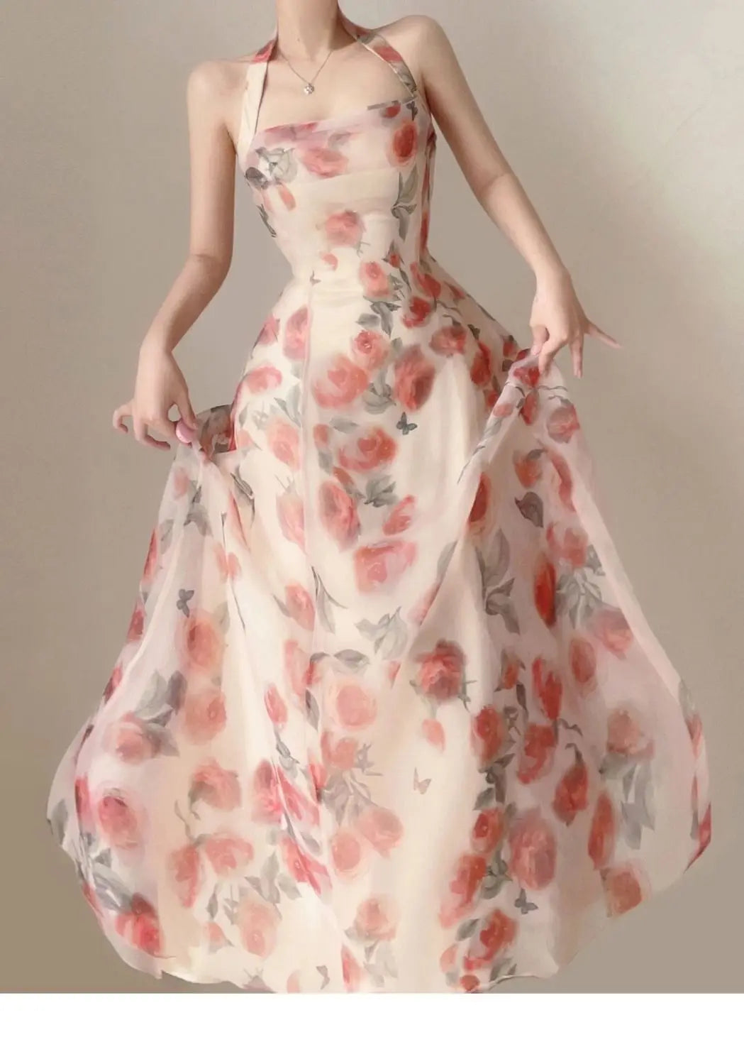 French Elegant Party Dress