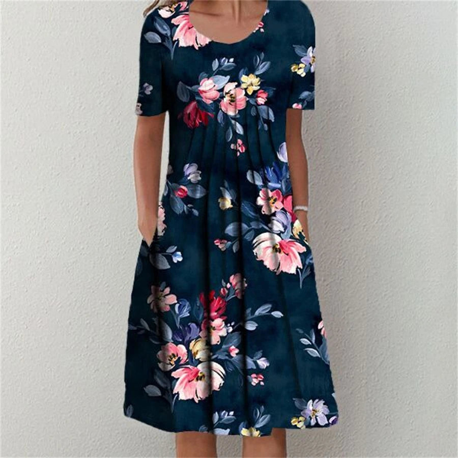 Elegant Dress Women Casual Temperament