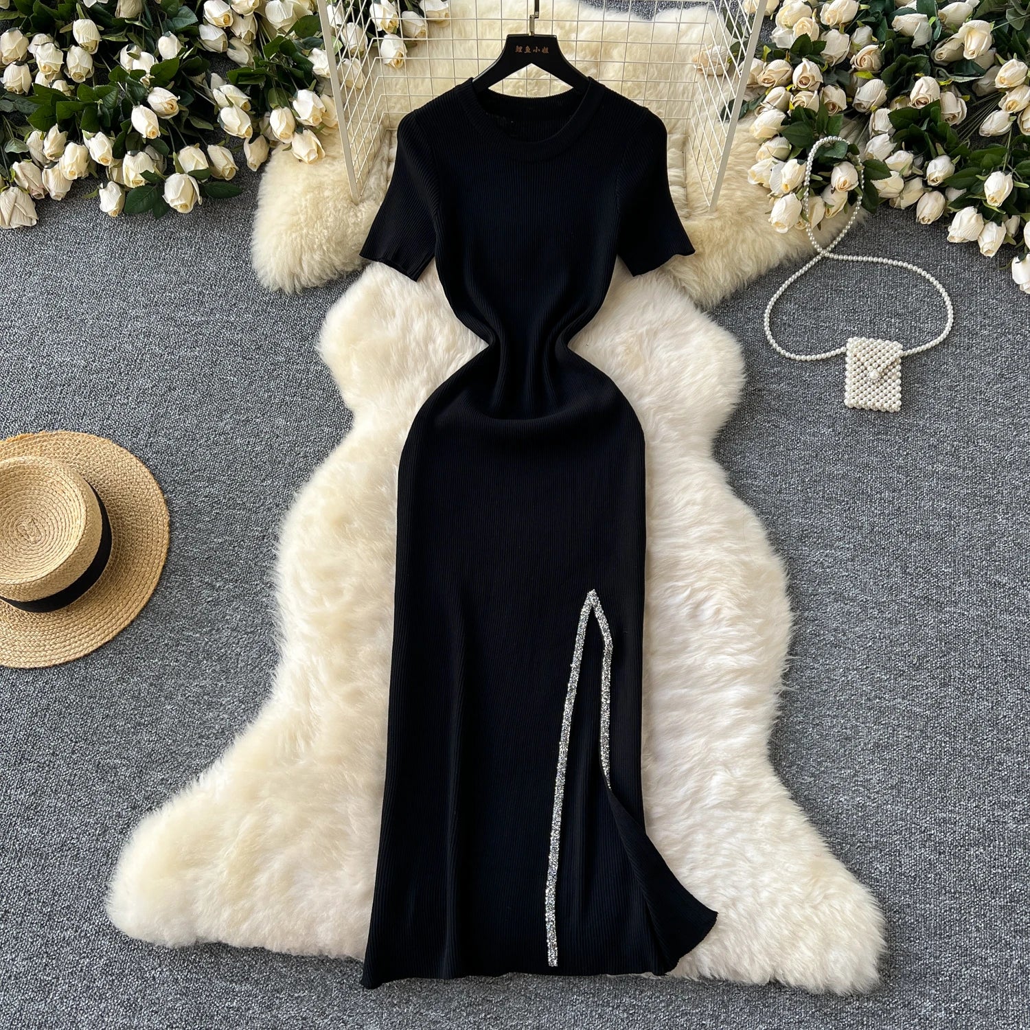 Senior Luxury Slim Dress Ladies