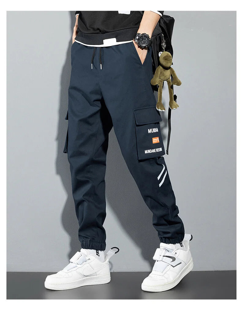 Black Cargo Pants Men