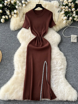 Senior Luxury Slim Dress Ladies