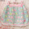 Sweet Lolita Style Cake Mini Skirts