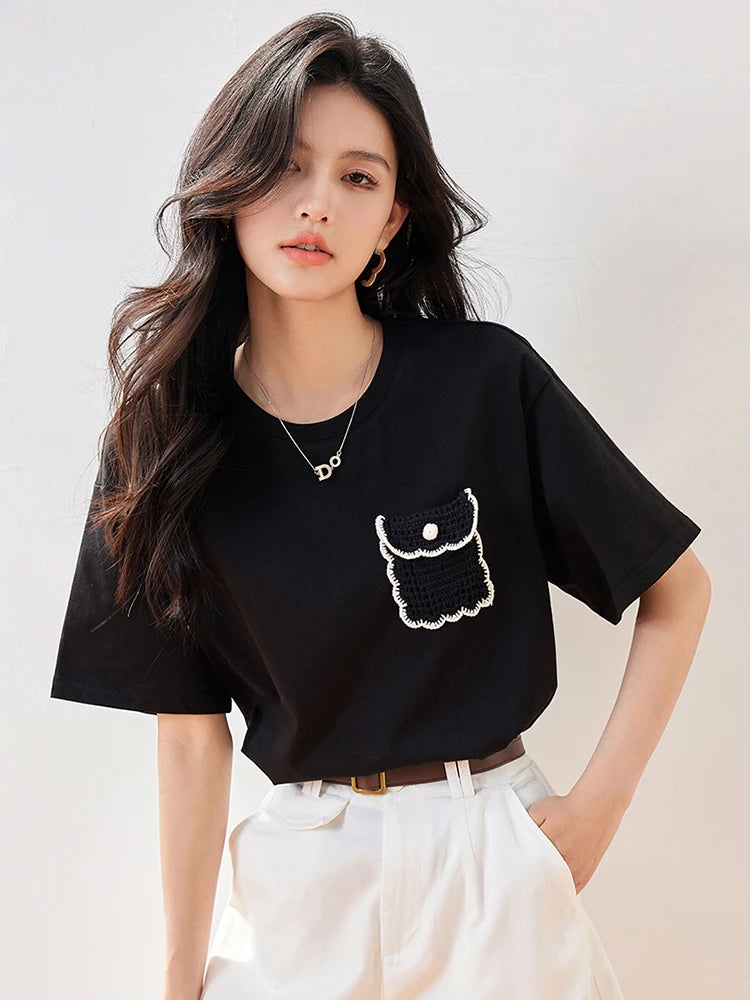 Summer New Short Sleeved Top Women