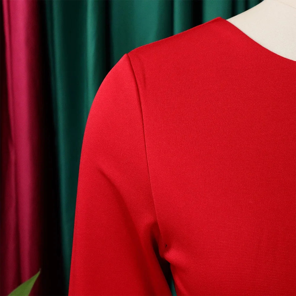 Elegant Dresses for Women O Neck