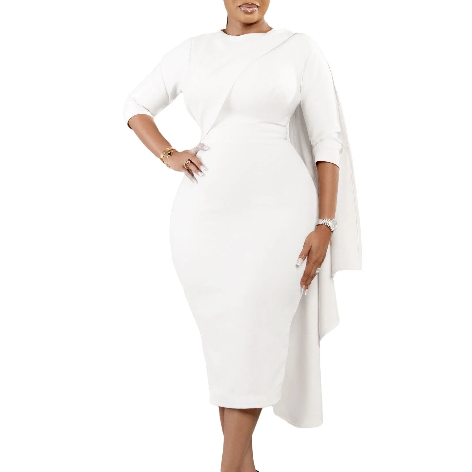 Elegant Dresses for Women O Neck