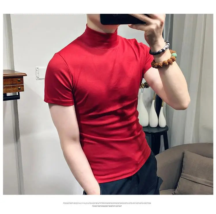 Korean Clothing Streetwear Tee for Men