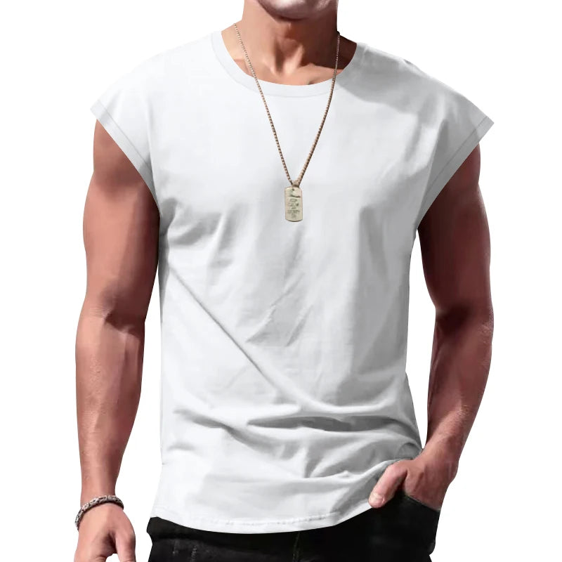 Men's Wear New Sleeveless T-shirt
