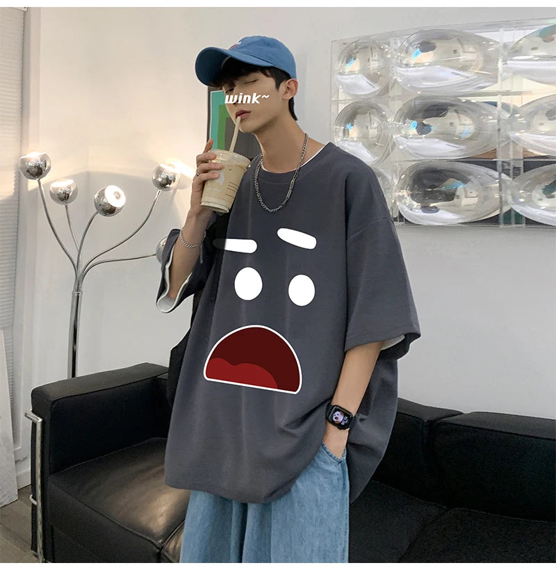 Men's Cotton Oversized T-shirts