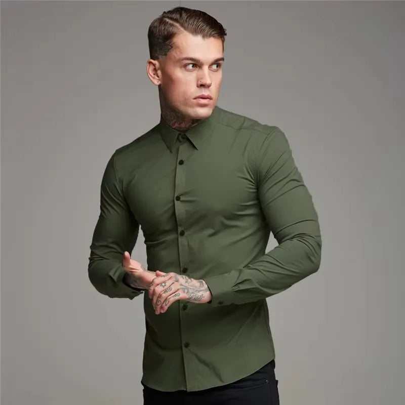 Men's Shirt Fashion Full Sleeve