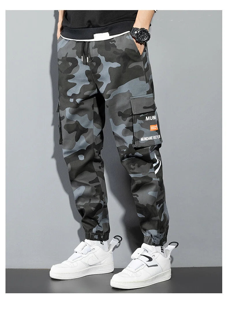 Black Cargo Pants Men