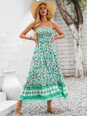 Summer Women Floral Long Dress