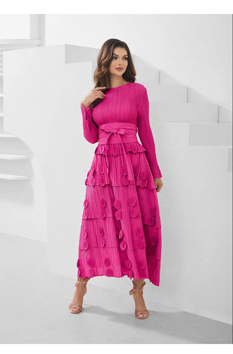Miyake Pleated Socialite Shell Women Clothing