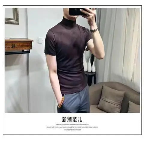 Korean Clothing Streetwear Tee for Men