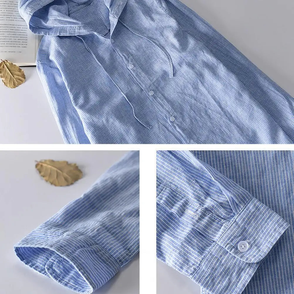 Men Summer Shirt Sun Anti UV Long Sleeve