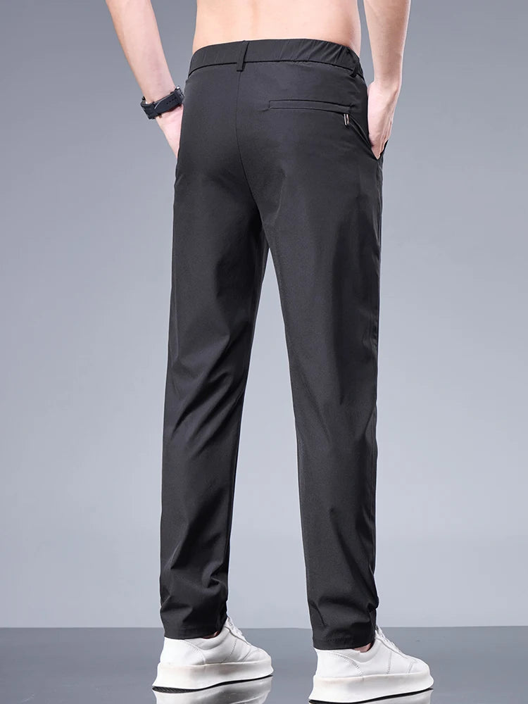 Summer New Business Ice Silk Pants