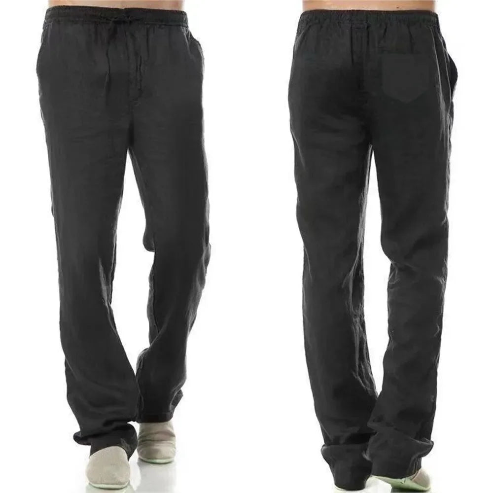 Men's Cotton Linen Trousers
