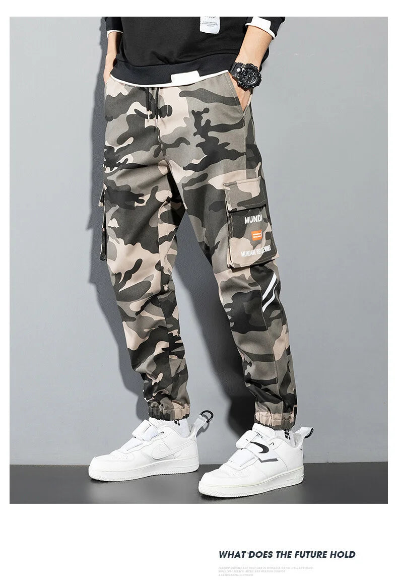 Black Cargo Pants Men