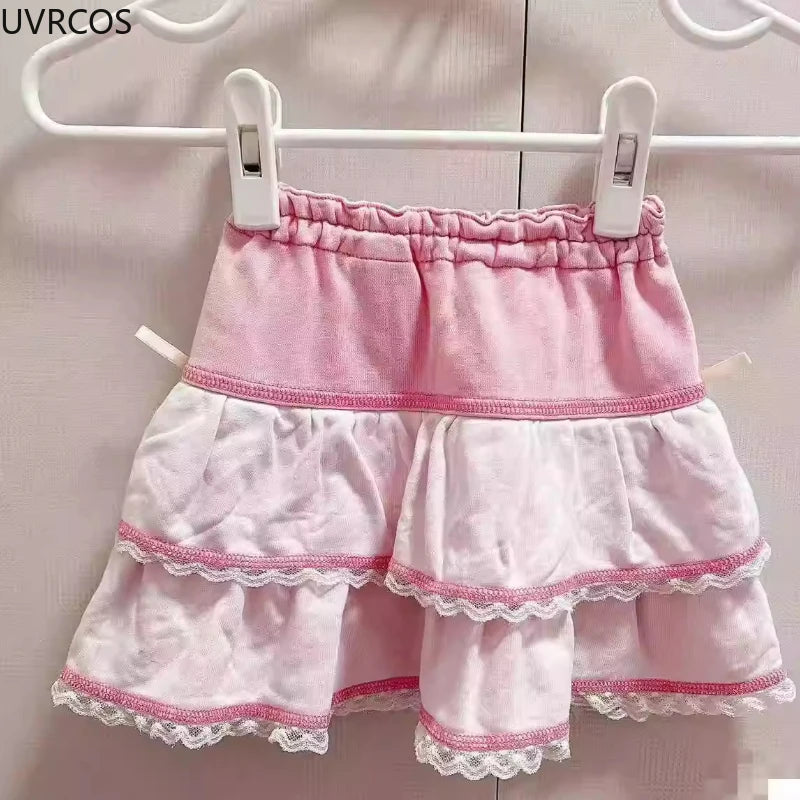 Sweet Lolita Style Cake Mini Skirts