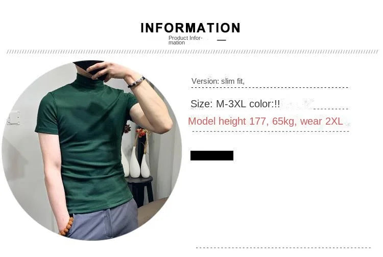 Korean Clothing Streetwear Tee for Men