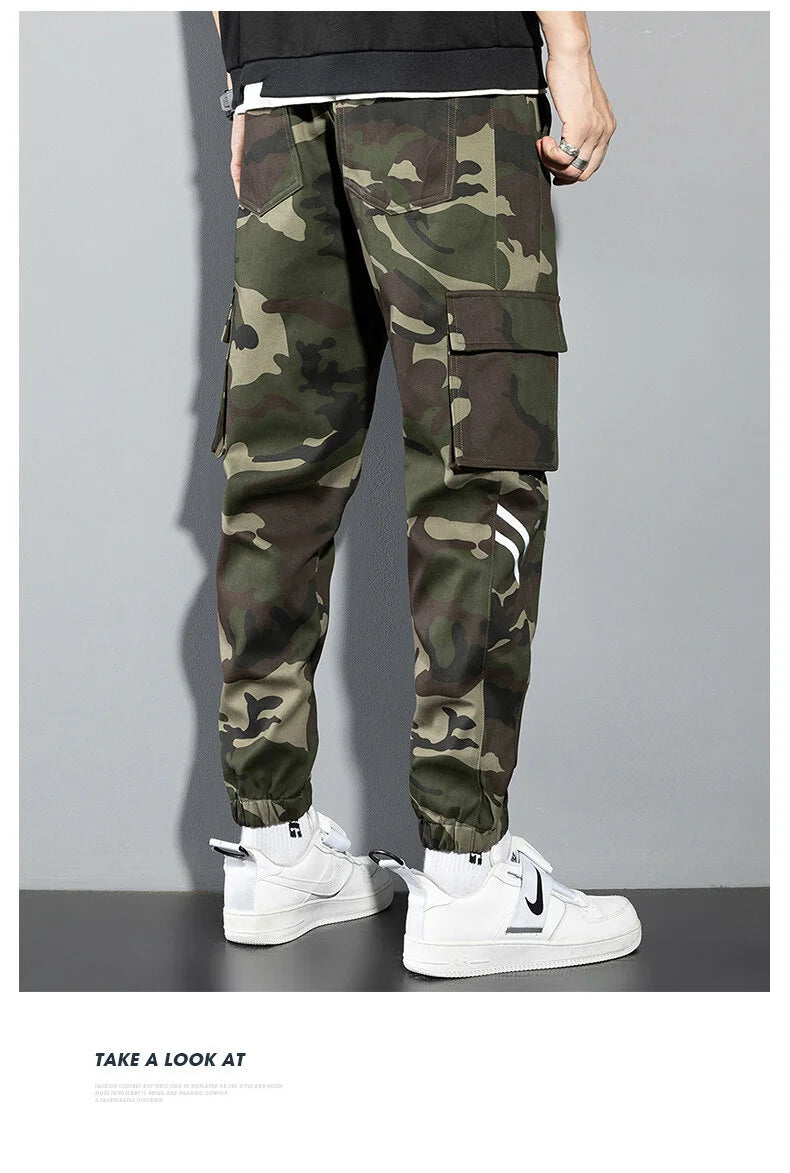 Black Cargo Pants Men